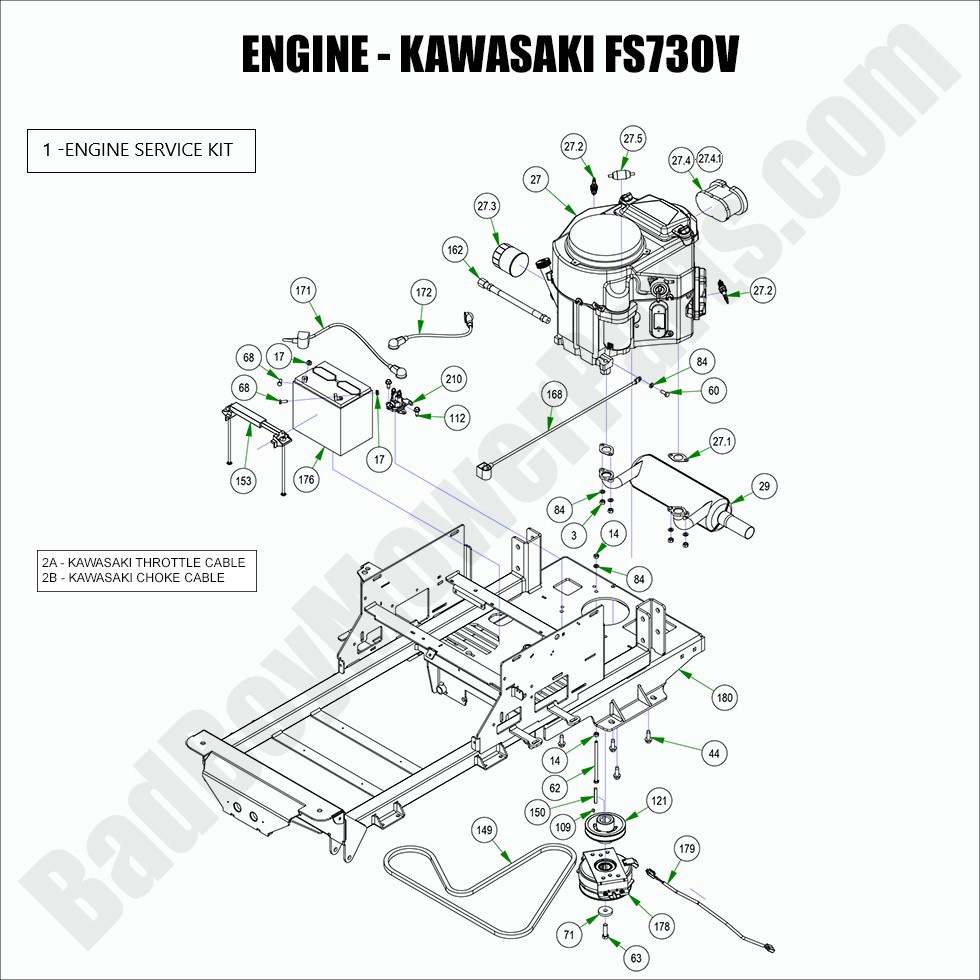 2022 Maverick - Engine - Kawasaki FS730V
